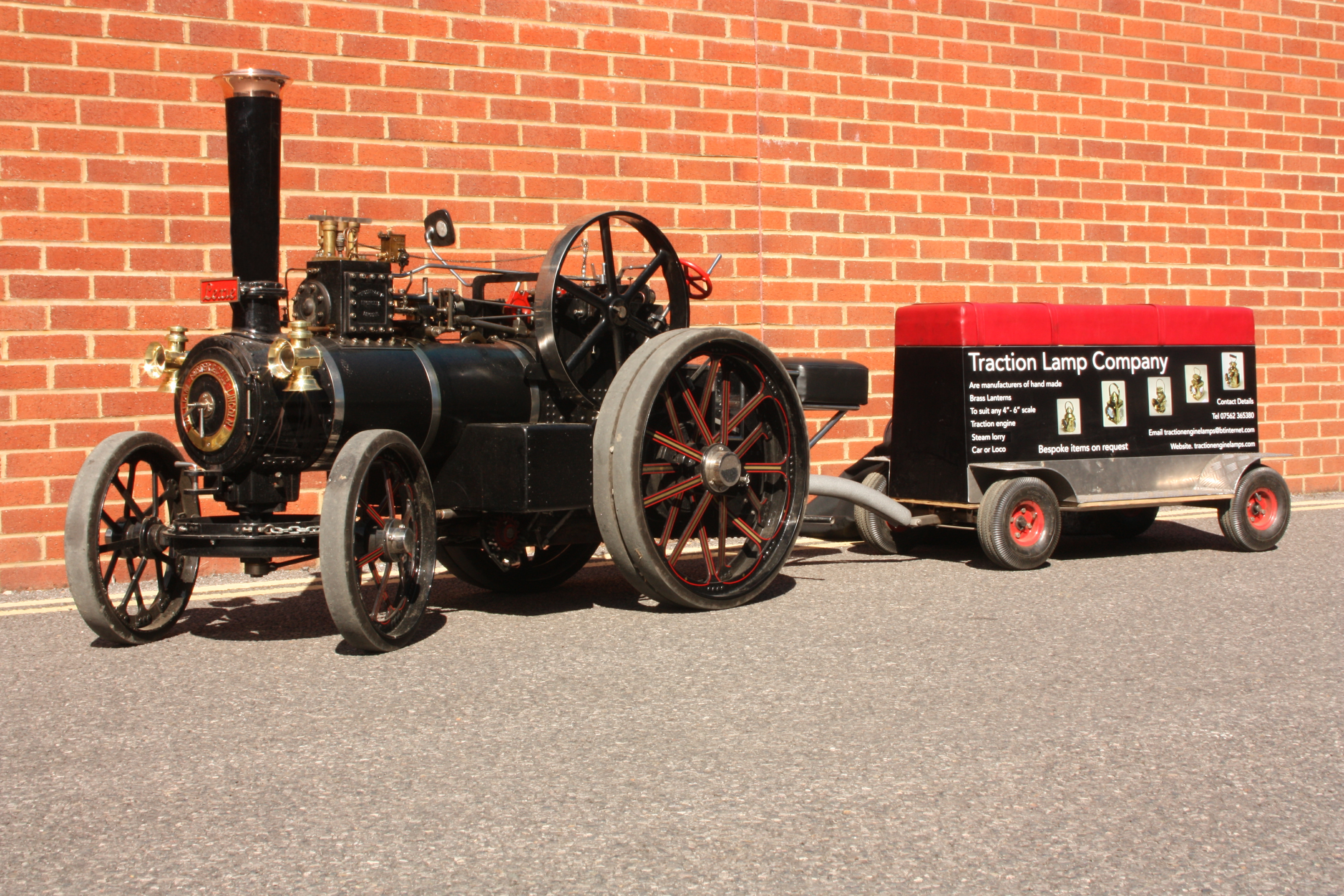 Sarum Lamps Mounted On Company Transport 